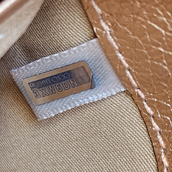 Jimmy Choo Star Studded Metallic Long Wallet in Rose Gold EUC - Picture 3 of 16